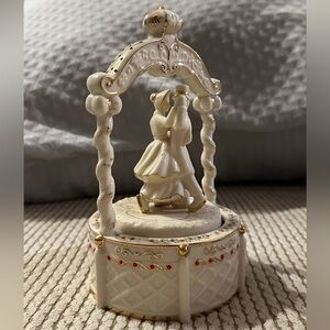 Lenox Holiday Decor with Gold and Red Accents